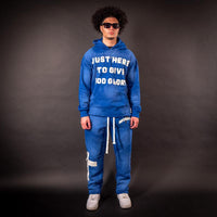 "Just Here To Give God Glory" Hoodies