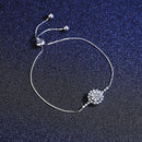S925 Snowflake Moissanite Bracelet