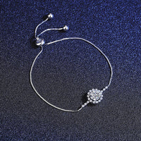 S925 Snowflake Moissanite Bracelet