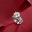 S925 Luxury Moissanite Ring