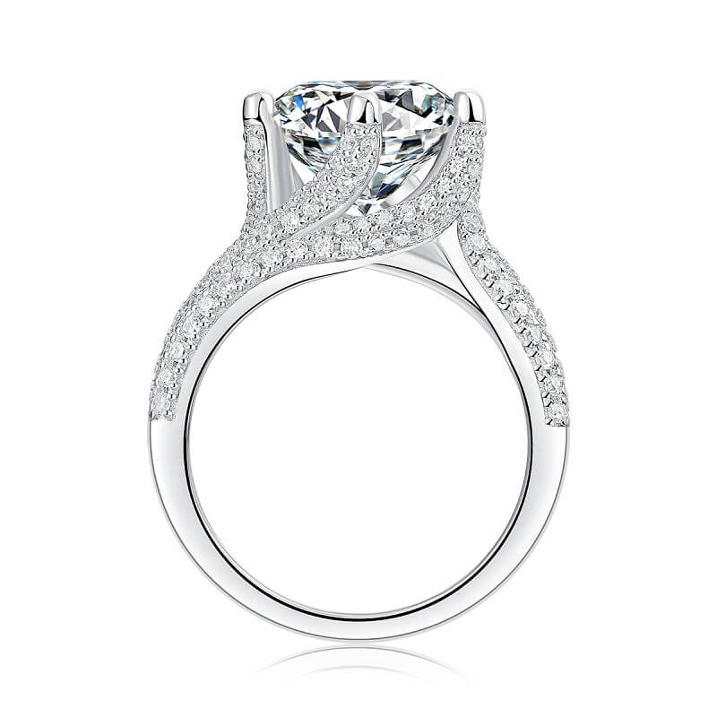 S925 Luxury Moissanite Ring
