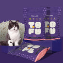 Tofu Cat Litter-Clumping, 100% Natural Organic, Flushable, Dust-Free, Odor Control, Low Tracking, Not Suitable for Automatic Litter Boxes Clean