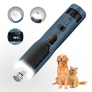 2-in-1 pet nail clipper and grinder, dog nail clipper trimmer, ultra quiet electric nail set, rechargeable, suitable for trimming toes and claws of dogs and cats of all sizes