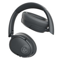 JLab JBuds Lux Active Noise Cancellation Wireless Bluetooth Headphones, Custom EQ, Over-Ear, Be Aware Safety Mode. Foldable, iPhone / Android