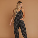 Women's Tank Romper - Oversized, Comfortable, Casual and Fun Women's Jumper