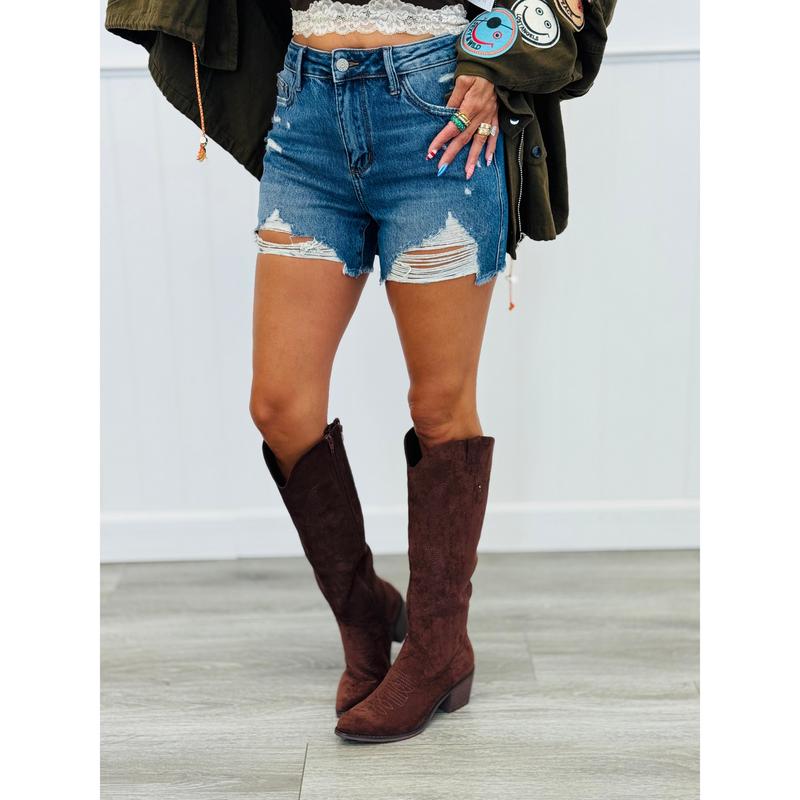 Judy Blue You Are Magic Rigid Shorts (Reg. and Plus)