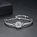 S925 Square Candy Moissanite Bracelet