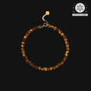 Natural Yellow Tiger Eye Stone Bracelet – Minimalist Luxury Design for Women