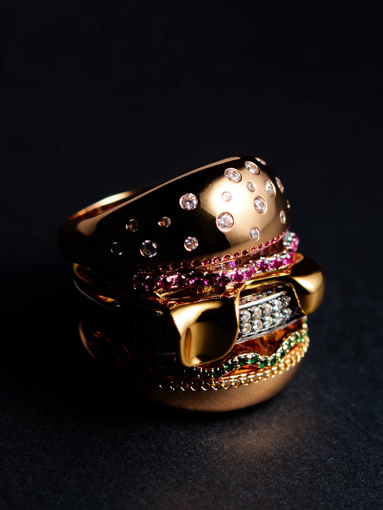 The GUD BURGER - Burger Stack Ring