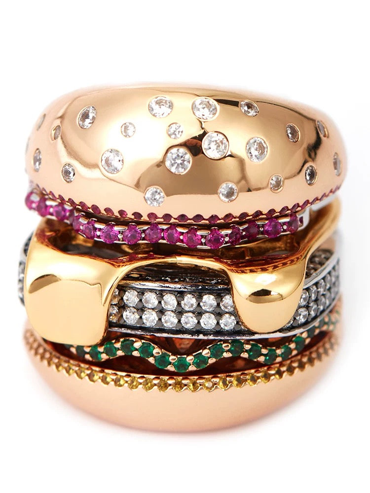 The GUD BURGER - Burger Stack Ring