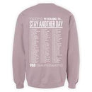 99 Reasons to Stay Another Day - Unisex Mental Health Awareness Hoodies, Crews, & Tshirts Sm-5x Long Sleeve Casual Crewneck Menswear  Round Neck Classic Small