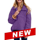 Tanming Women's Oversized Hooded Puffer Jacket Quilted Lightweight Winter Warm Pullover Padded Hoodies Coat