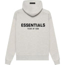Essentials Fear of God 'Light Oatmeal' Hoodie Streetwear Man Casual Tops Long Sleeve Menswear Soft Fabric Outfits Pullover