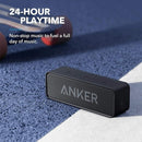 soundcore by Anker Portable Bluetooth Speaker, 24H Playtime, 6W Stereo Sound, Rich Bass, IPX5 Waterproof, Built-in Mic, Ideal for Smartphone