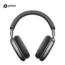 Picun F8 Pro Wireless Headphones - 52dB Noise Cancellation, 5 Smart ENC Mics, Detachable Fabric Ear Cushions, 140 Hour Standby, Seamless Dual Device Connection for All-Day Use and Boosted Productivity