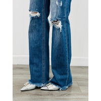 Risen Blue Legs For Days Straight Leg Jeans (Reg & Plus)