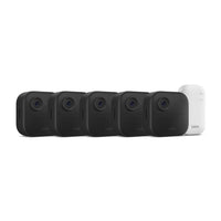 Blink Outdoor 4 (newest model) – Wireless smart security camera, two-year battery life, 1080p HD day and infrared night live view, two-way talk. Sync Module Core included – 2 camera system