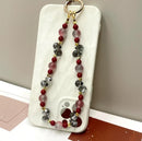 Siren Funny Bag for Phone Chain 1 Cellphone Handmade Smartphone Durable Metal Beaded Necklaces for Daily Use Travel Fashion Accessory