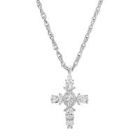 Chromatic Colorful Cross Necklace