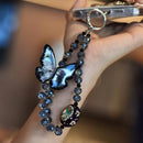 Siren Funny Bag for Phone Chain 1 Cellphone Handmade Smartphone Durable Metal Beaded Necklaces for Daily Use Travel Fashion Accessory