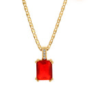 Single Gem Necklace