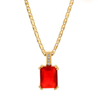Single Gem Necklace