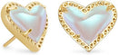 Kendra Scott Ari Heart Stud Earrings for Women, Fashion Jewelry
