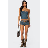 Jagger Low Rise Denim Shorts