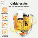 Cassiel Pet-Pet Skin Sprays for Dogs & Cats - Nature Soothing Spray for Clean and Soft Skin, Reduces Itchy Scratching