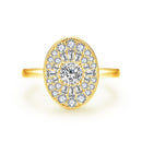 D/VVS1 Round Shape All Synthetic Moissanite Ring for Women Engagement Fine Jewelry Gift R111