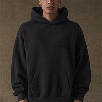 Fear of God Essentials Pullover Hoodie 'Stretch Limo' FW22 Casual Man Oversized Fit Medium Long Sleeve Stylish Menswear Sweatshirts Tops Graphic