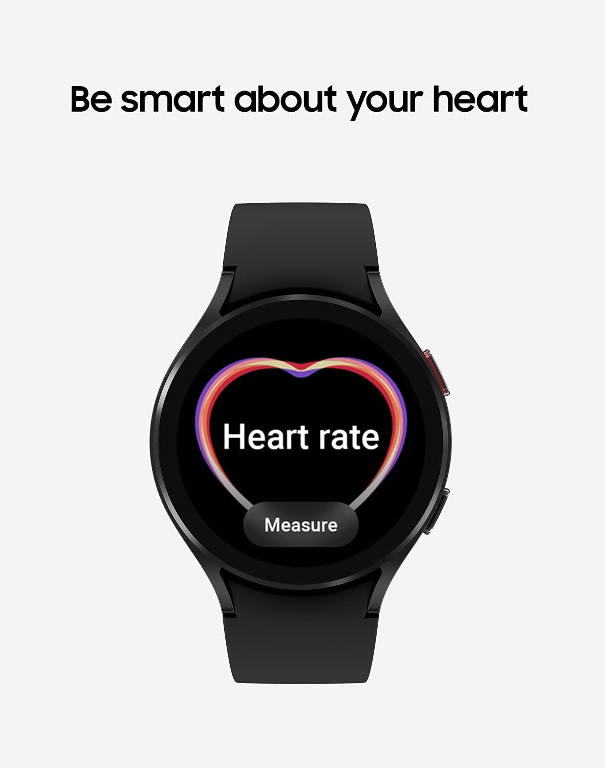 Samsung Electronics Galaxy Watch 4 40mm Smartwatch with ECG Monitor Tracker for Health Fitness Running Sleep Cycles GPS Fall Detection Bluetooth US Version - (Black) (Renewed)