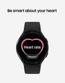 Samsung Electronics Galaxy Watch 4 40mm Smartwatch with ECG Monitor Tracker for Health Fitness Running Sleep Cycles GPS Fall Detection Bluetooth US Version - (Black) (Renewed)