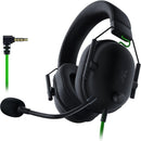 Razer BlackShark V2 X PlayStation Gaming Headset: 50mm Drivers - Cardioid Mic - Lightweight - Comfortable, Noise Isolating Earcups - for PS5, Xbox Series X, PC, Switch via 3.5 mm Audio Jack - Black