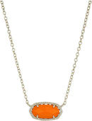 Kendra Scott Elisa Pendant Necklace for Women, Fashion Jewelry, 14k Gold-Plated