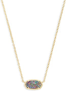 Kendra Scott Elisa Pendant Necklace for Women, Fashion Jewelry, 14k Gold-Plated