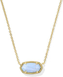 Kendra Scott Elisa Pendant Necklace for Women, Fashion Jewelry, 14k Gold-Plated