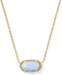 Kendra Scott Elisa Pendant Necklace for Women, Fashion Jewelry, 14k Gold-Plated