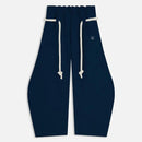 Aelfric Eden Baggy Wide Leg Pants for Women Casual Elastic Waist Lantern Trouser Sweatpants Womenswear Everyday Comfortable Nautical Rope Drawstring Unisex Fit 155-185cm