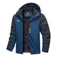 MAGCOMSEN Men's Winter Coats Water Resistant Snow Ski Jacket Fleece Lined Parka 4 Pockets