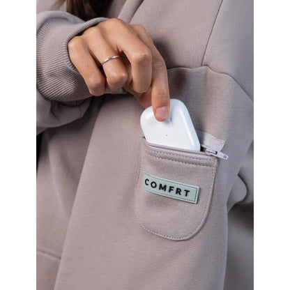 Comfrt | Travel Essentials Zip Hoodie