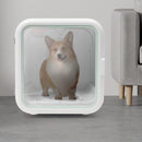 62L Large Capacity Pet Dryer Box - Ultra Quiet, Smart Temperature Control, 360 Drying, Fast Drying, Low Noise, Easy to Use, Perfect for Cats and Small Dogs - White Standard dog hair house dryer