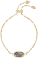 Kendra Scott Elaina Adjustable Chain Bracelet for Women, Fashion Jewelry, Gold-Plated