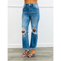 Risen Medium Ready For Anything Crop Jeans  (Reg & Plus)