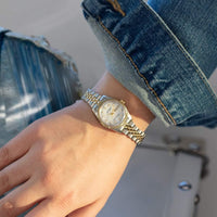 Armitron Women's Genuine Crystal Accented Bracelet Watch, 75-2475