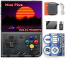 Miyoo Mini Plus OnionOS Handheld Game Console 3.5-inch 640*480 Screen 3000mAh Miyoo-mini+ with Portable Case Retro Gray