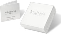 Miabella Italian 925 Sterling Silver Byzantine Bracelet for Women, Handmade in Italy