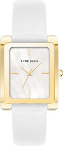 Anne Klein Women's Leather Strap Watch