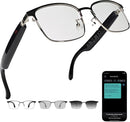 Ai Translation Smart Glasses with Chat GPT Bluetooth for Men Women with 140 Language Color-Change Lens Clear Headphone with Speaker Sunglasses,Travel Meeting Trade Business