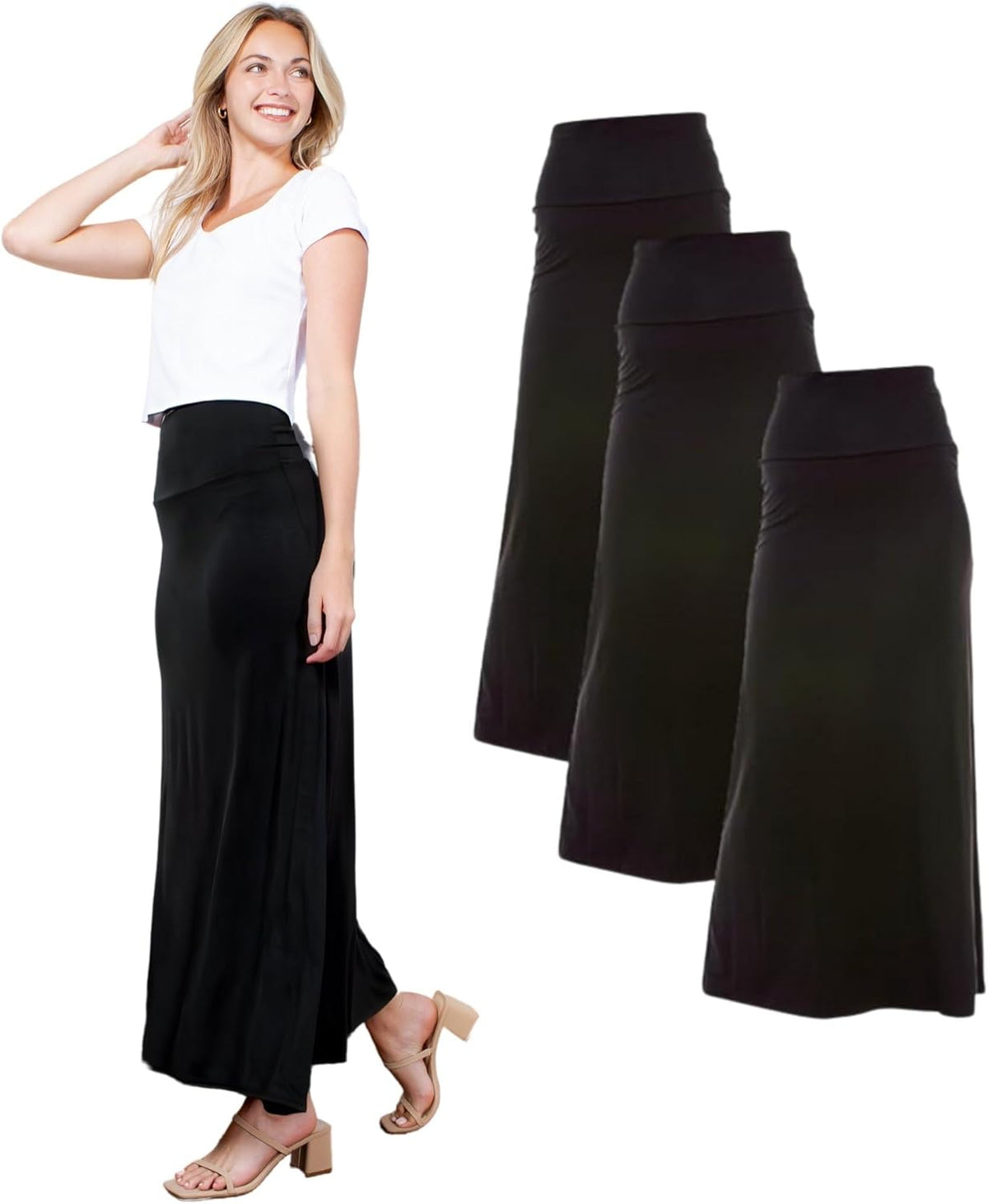 Black, Black, Black (3 Pack) / Small